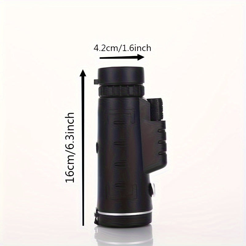 40X60 Professional Monocular Long Range Waterproof Portable Monocular