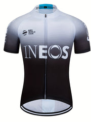 Gradient Cycling Jersey Quick Dry High Stretch Breathable