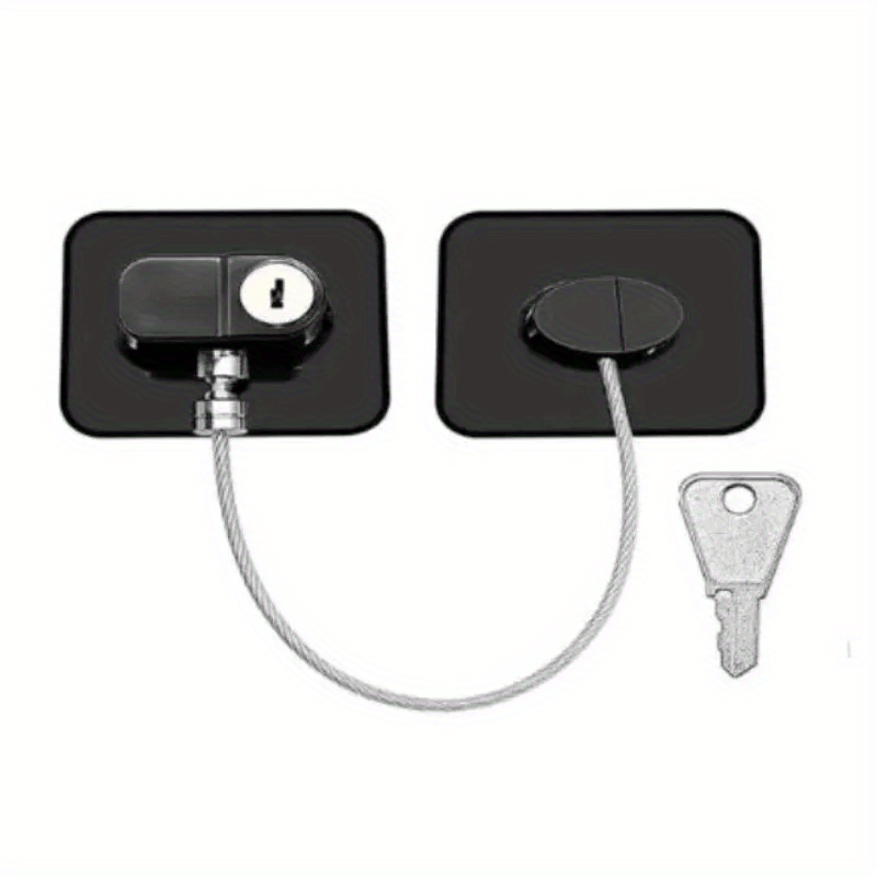 2pcs Refrigerator Locks Child Safety Locks For Fridge Cabinets Drawers