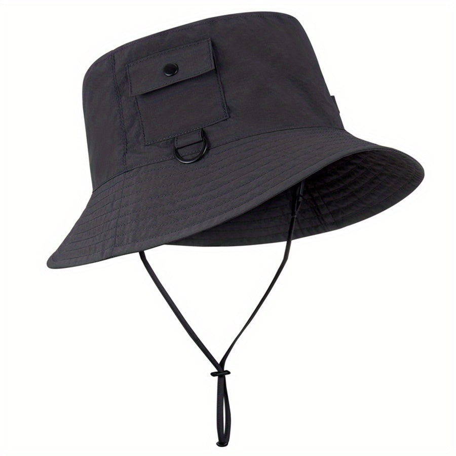 Breathable Summer Bucket Hat Lightweight Quick Dry Sun Hats Waterproof Boonie