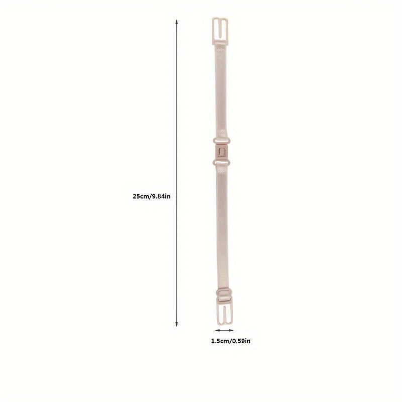 Invisible Bra Strap Clips Adjustable Elastic Shoulder Belt Non slip Straps