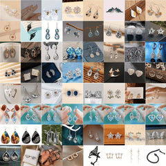 10PCS Random Jewelry Mysterious Gift Bag Pendant Necklace