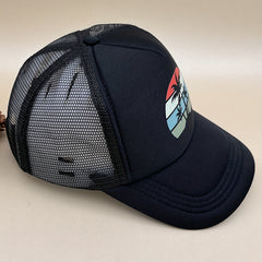 Adjustable Coconut Tree Pattern Baseball Cap for Outdoor Sport