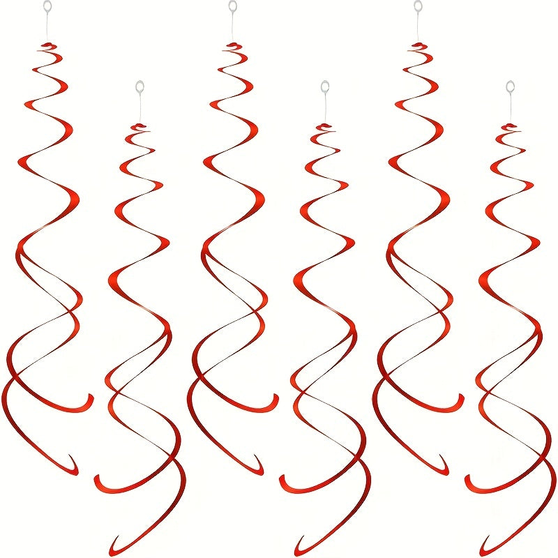 30pcs Foil Swirl Hanging Decoration Party Supplies