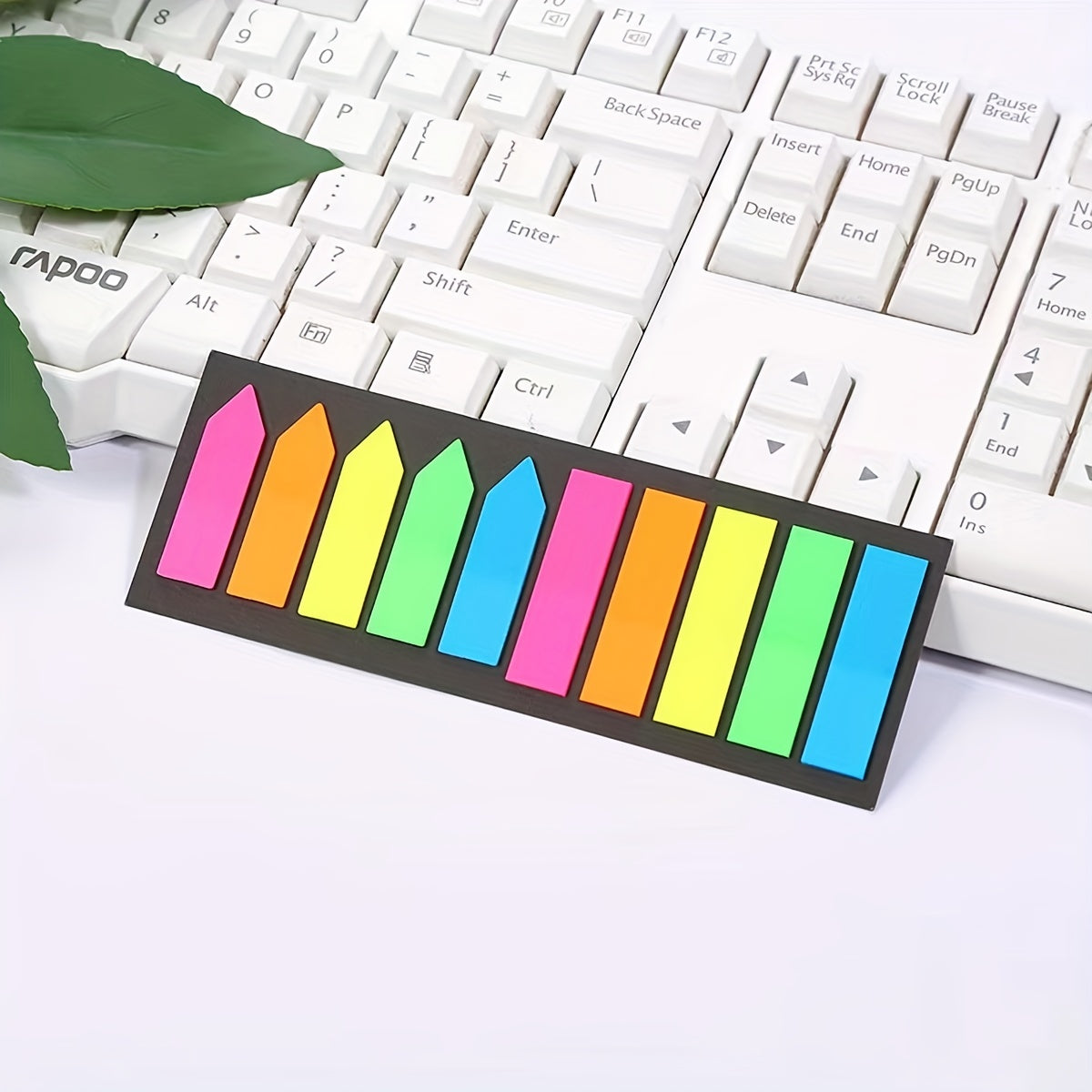200 Pages Sticky Notes Film Text Strips Marker Labels Bookmark