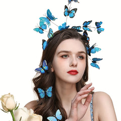 Funny Butterfly Headband Party Headdress Halloween Gift