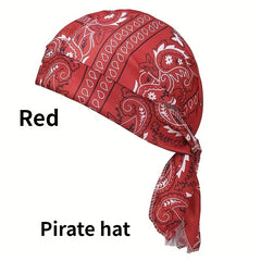 Stylish Pirate Hat for Outdoor Cycling Hip Hop Bandana