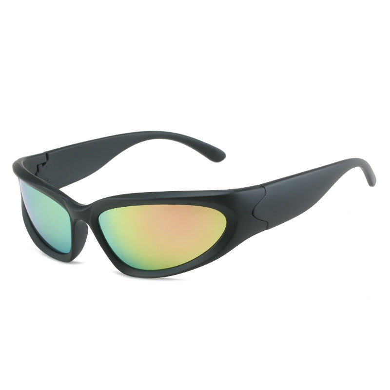 Steampunk Y2K Sunglasses Vintage Shades Punk Eyewear