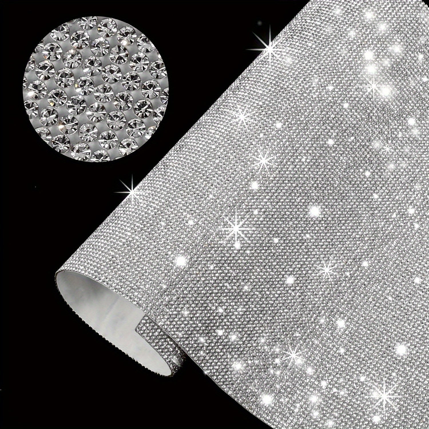 Crystal Drill Sticker DIY Self Adhesive Decoration