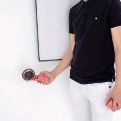Handheld Desktop Dual purpose Shaking Head Small Fan