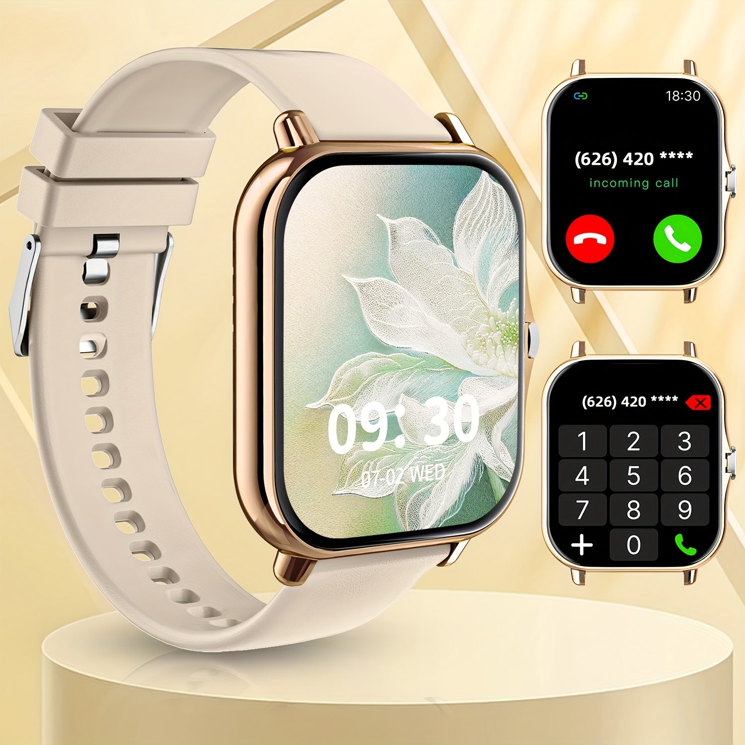 Stylish Smartwatch for Young Adults 1.83in Lightweight