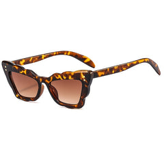 Colorful Butterfly Frame Sunglasses Tinted Lens UV Protection