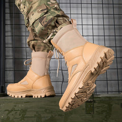 Men's Military Boots Waterproof Hiking Shoes
