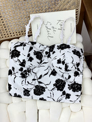 Floral Print Camisole Underwear Top for Teens 13-18 Years