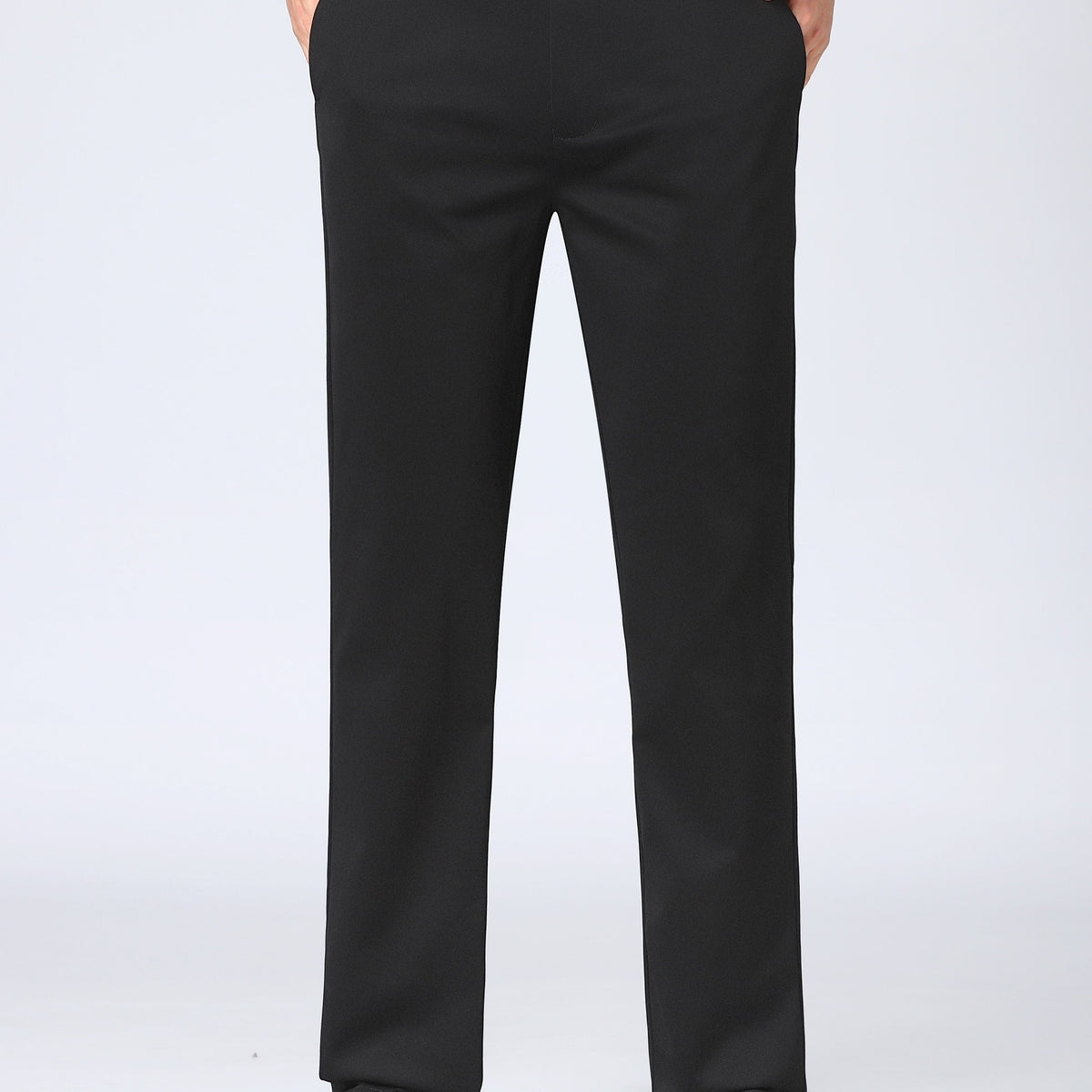 Men's Formal Solid Stretch Dress Pants for Business