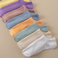 10 Pairs Soft Ankle Socks Lightweight Low Cut Women's Stockings