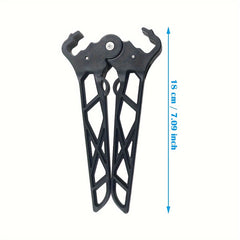 Folding Portable Bow Stand for Compound Bow Limb Clamp Kick Stand Holder