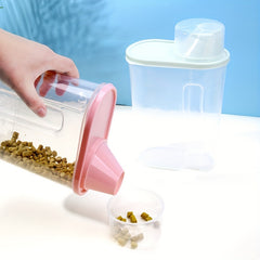 Pet Food Storage Bucket for Dogs and Cats