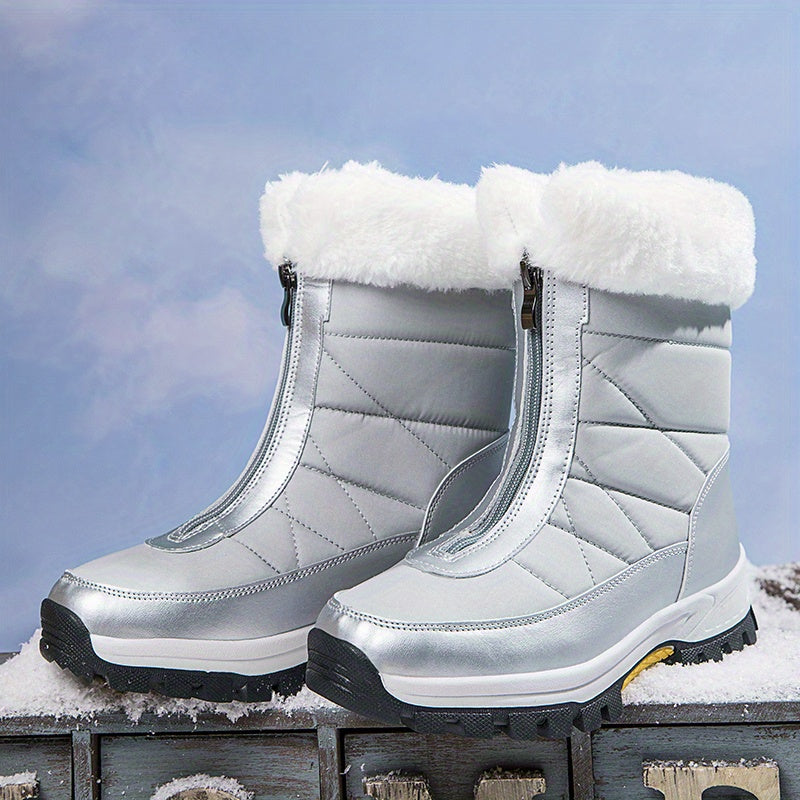 Women's Waterproof Snow Boots Non-slip Shoes