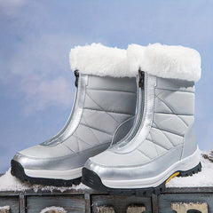 Women's Waterproof Snow Boots Non-slip Shoes