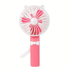 Portable Pocket Fan Mini Fan with Backup Power 6 Gears of Speed Adjustable