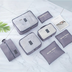 Travel Supplies Set Storage Bag Large Version 7 Pieces Business Trip Storage