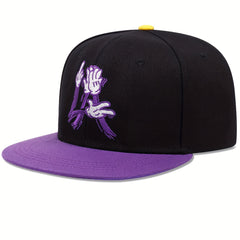 Hip Hop Snapback Hat Anime Embroidered Adjustable Baseball Cap