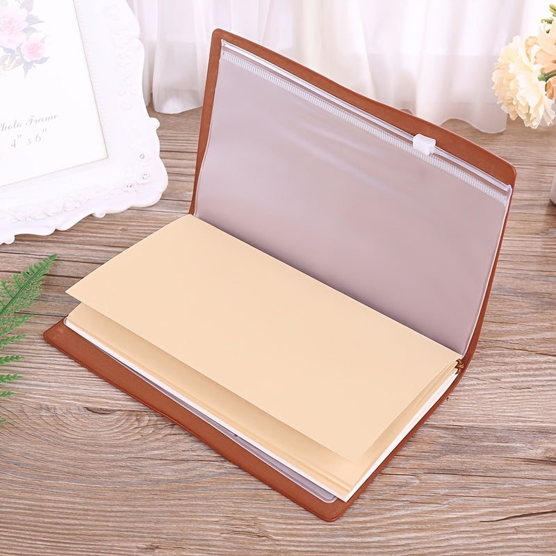 Vintage Portable Notebook with 144 Sheets - Perfect Holiday Gift Idea