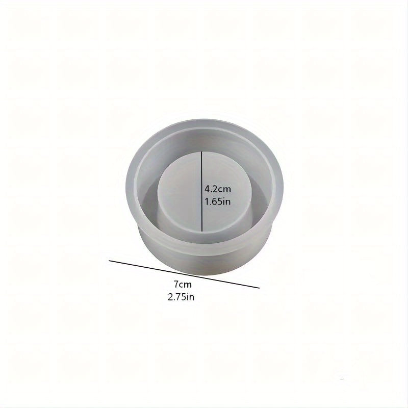 Small Candle Holder Resin Silicone Mold for Epoxy DIY Jewelry Box