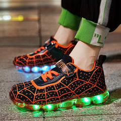 LED Light Up Sneakers Comfy Non Slip Chunky Shoes for Kids Outdoor