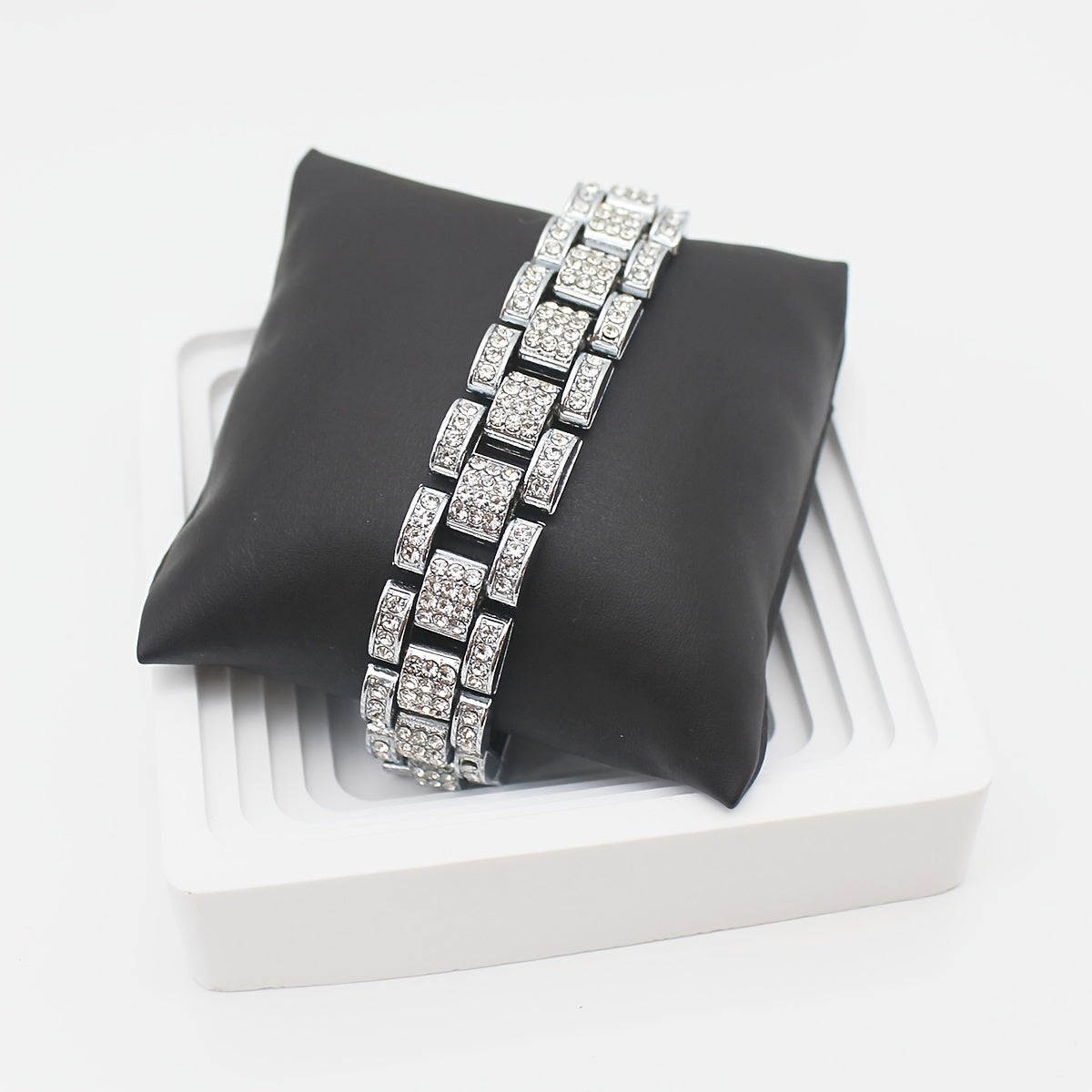 Hip Hop Cuban Link Chain Bracelet Men Necklace Jewelry