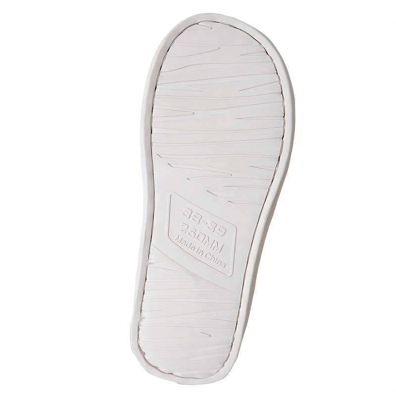 Women's Comfort Cross Strap Wedding Slippers