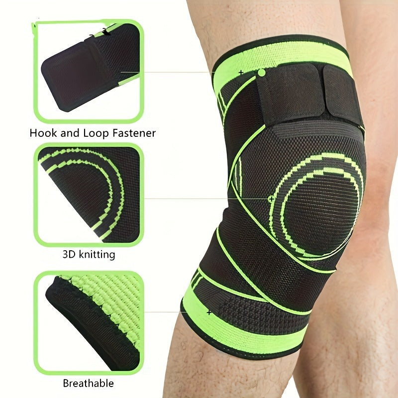 1PC Sports Knitted Knee Pads for Running Cycling Basketball