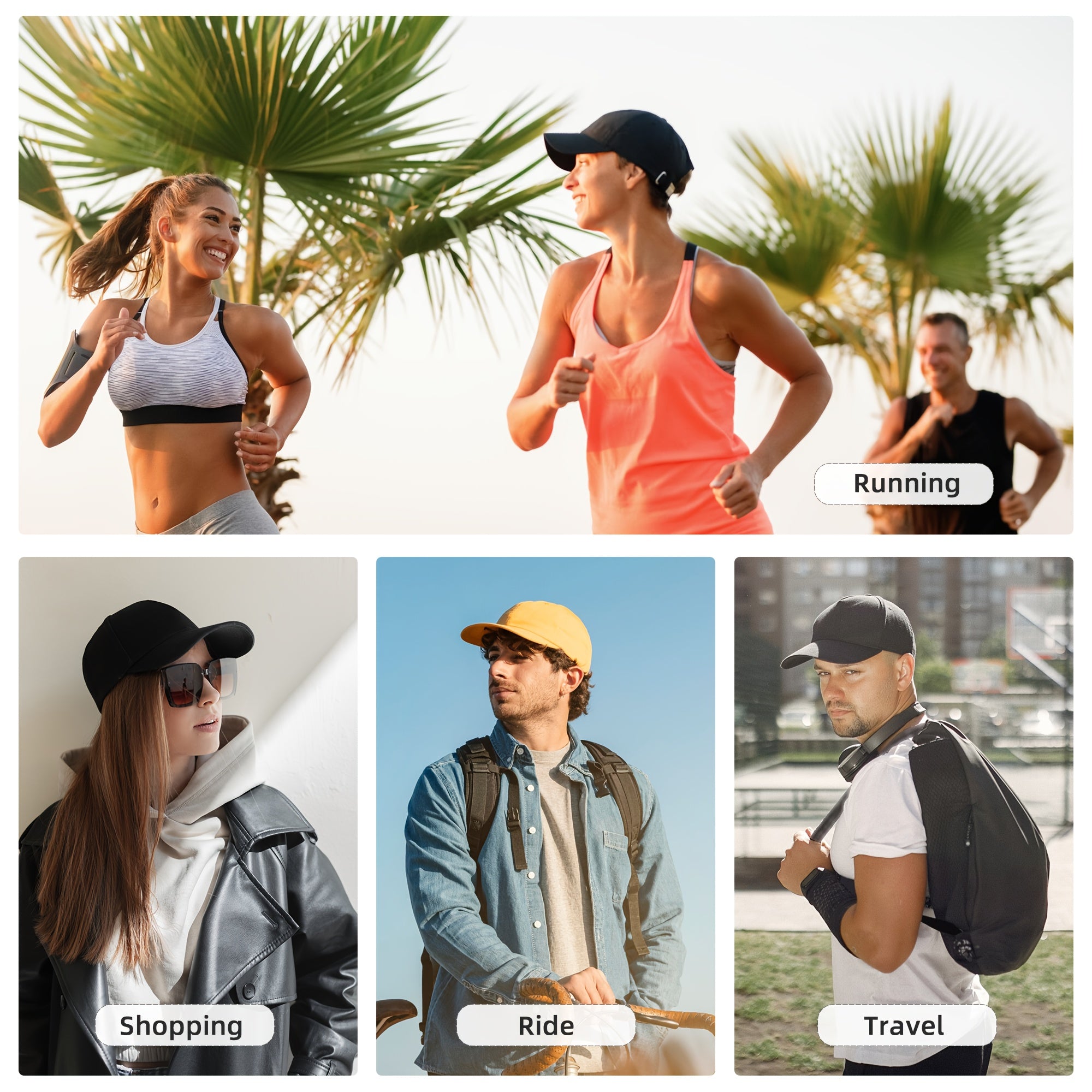 Empowering Retro Baseball Cap w/ African History Map