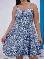  Ditsy Print Cami Dress