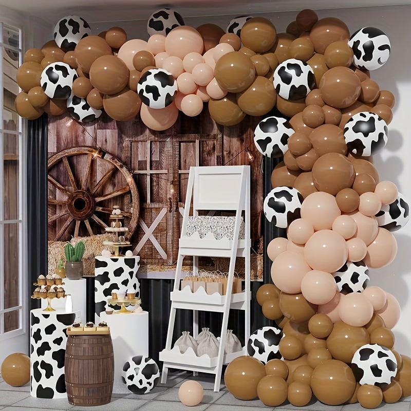 22pcs 25.4cm Brown Matte Thickened Latex Balloon Wedding Party Decoration