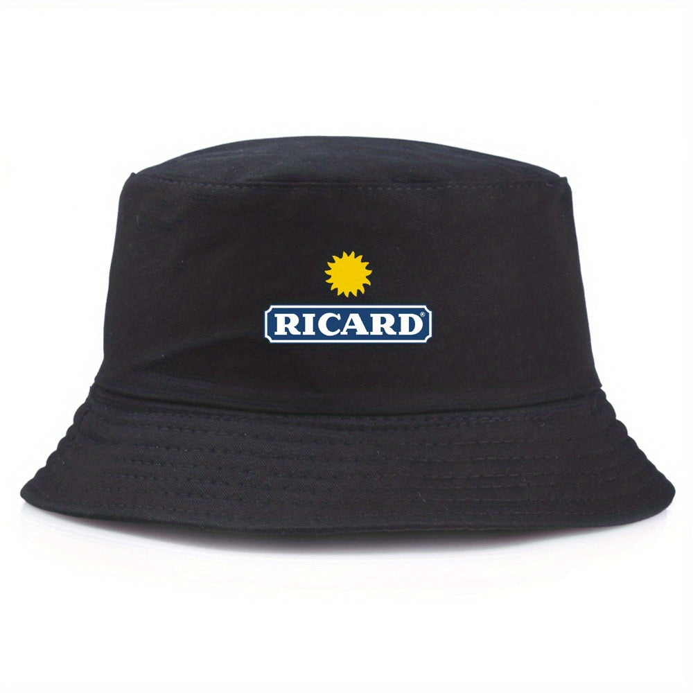 Unisex Bucket Hat Solid Cotton Sunscreen Fisherman Cap Lightweight Couple