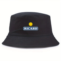 Unisex Bucket Hat Solid Cotton Sunscreen Fisherman Cap Lightweight Couple