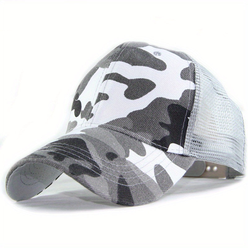 Tactical Camo Baseball Cap for Outdoor Sports