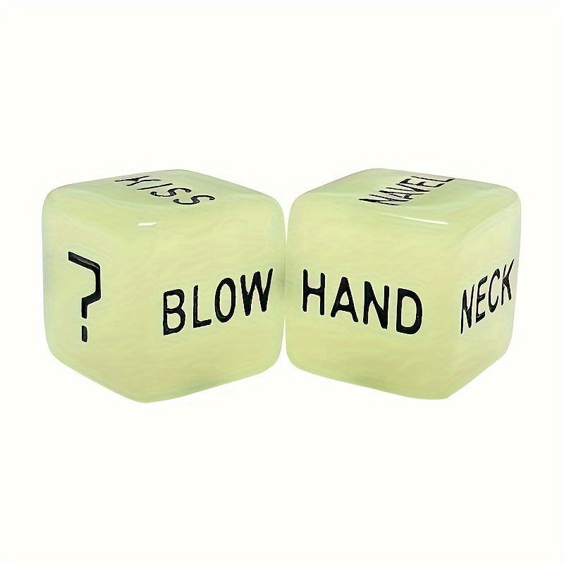 16mm Couple Anniversary Love Dice Set