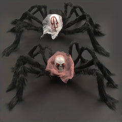 Plush Horror Spider Halloween Ornament