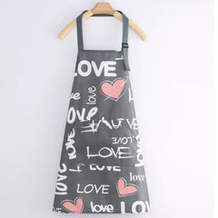 Waterproof Floral Print Apron for Gardening & Cooking