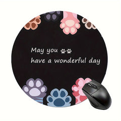 20x20cm Waterproof E-sport Mouse Pad Non-slip Rubber for PC Office Work