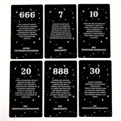 Spanish Angel Number Fun Board Game for Family Gathering