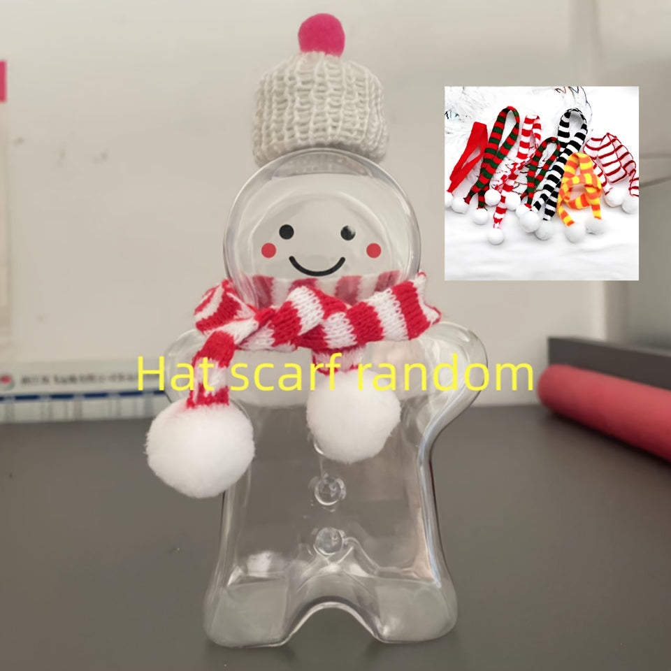 350ml Gingerbread Man Water Cup w/ Lid for Sports Travel