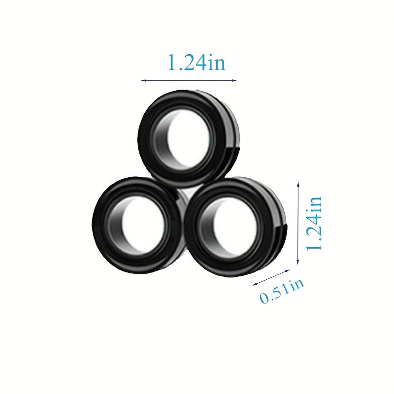 Magnetic Bracelet Ring Fidget Spinner Toy