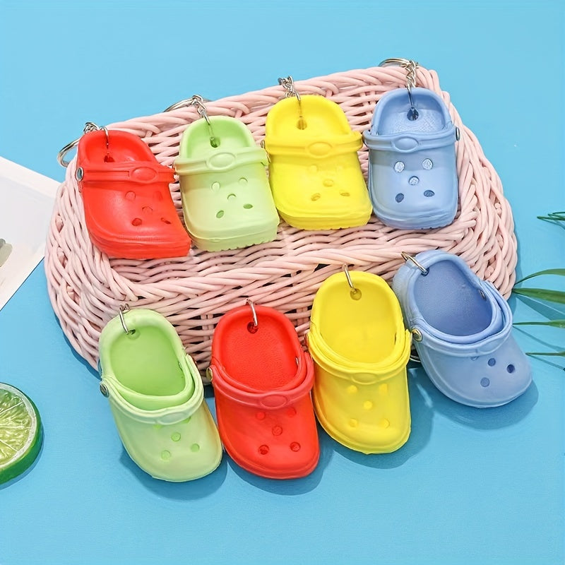 Mini Slippers Key Chain Pendant for Schoolbag