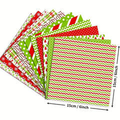 12pcs Scrapbook Paper Pads 15x15cm - DIY Crafts Decoupage Supplies