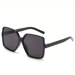 Large Square Sunglasses Casual Gradient Glasses for Beach UV400
