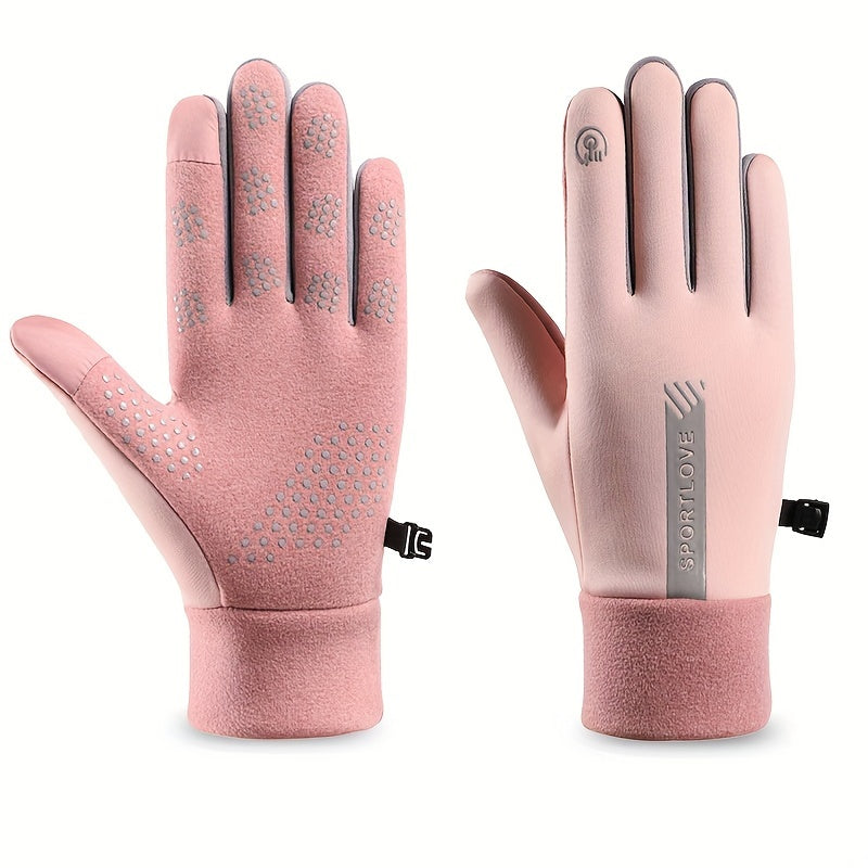 Waterproof Warmth Keeping Winter Gloves for 50-70kg Men & Women